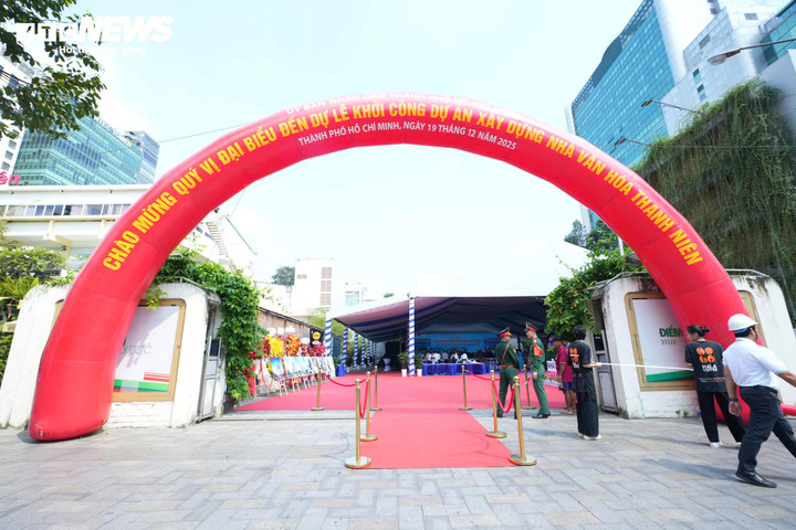 Sáng 19/12, tại số 4 Phạm Ngọc Thạch (phường Sài Gòn, TP.HCM), dự án xây dựng Nhà văn hoá Thanh niên chính thức khởi công. Sự kiện nằm trong khuôn khổ tổ chức lễ khởi công, khánh thành, thông xe kỹ thuật các công trình, dự án chào mừng Đại hội đại biểu toàn quốc lần thứ XIV của Đảng.