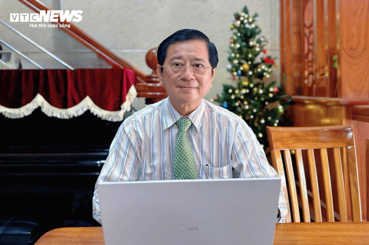 Luật sư Nguyễn Văn Hậu trả lời phỏng vấn Báo Điện tử VTC News.