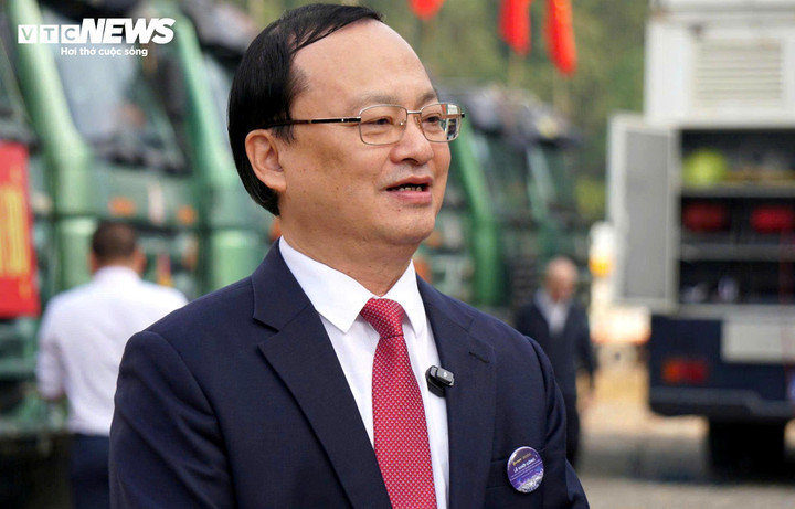 Ông Đỗ Tiến Sỹ, Ủy viên Trung ương Đảng, Tổng Giám đốc Đài Tiếng nói Việt Nam (VOV) phát biểu tại sự kiện.