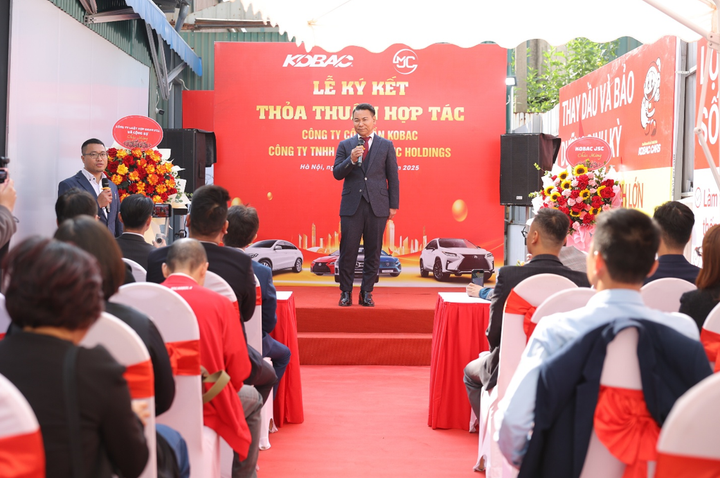 Ông Matsuoka Satoru phát biểu tại buổi lễ.