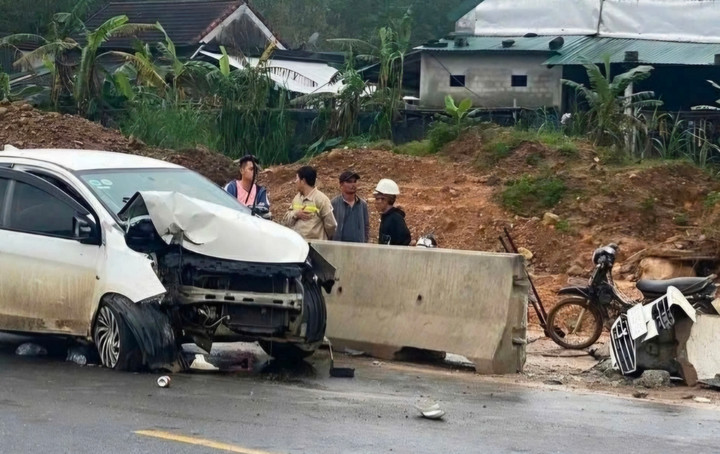 Hiện trường vụ tai nạn