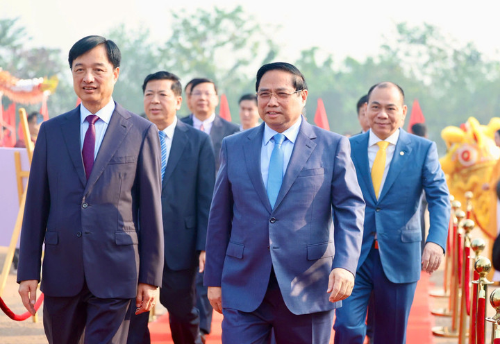 Thủ tướng Phạm Minh Chính dự khởi công dự án khu đô thị thể thao Olympic, Hà Nội