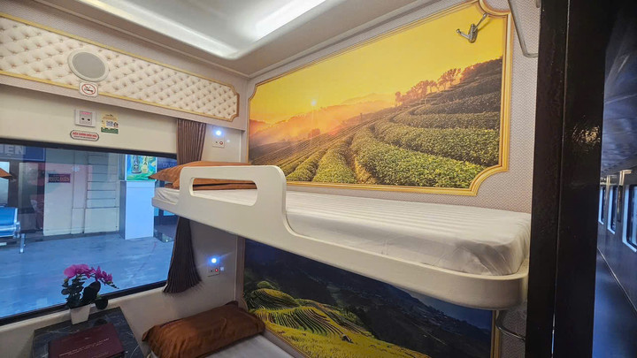 Hành khách được đi trong không gian sạch đẹp.