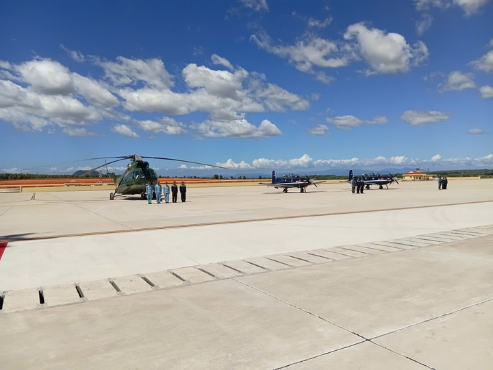 Một góc sân bay quân sự Phan Thiết.