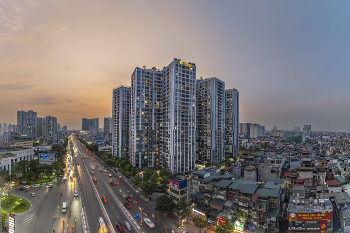 Dự án Imperia Sky Garden với quy mô 1.866 căn hộ hoàn thiện vào năm 2017 của MIK Group. (Ảnh: MIK Group)