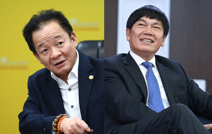 Hai doanh nhân thuộc top giàu nhất sàn chứng khoán Việt Nam cùng tham gia dự án Trục đại lộ cảnh quan sông Hồng. Ảnh: T.L.