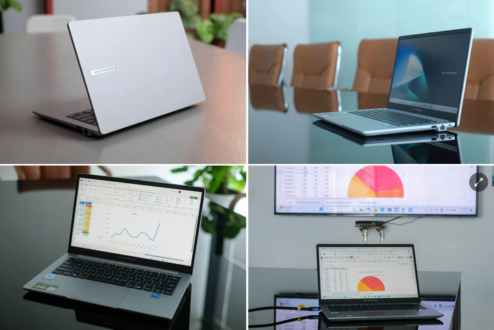 Asus ExpertBook được thiết kế để phục vụ tối ưu cho công việc.