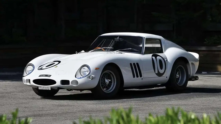 Ferrari 250 GTO số khung 3729GT là chiếc GTO duy nhất xuất xưởng với màu trắng nguyên bản. (Ảnh: Motor1)