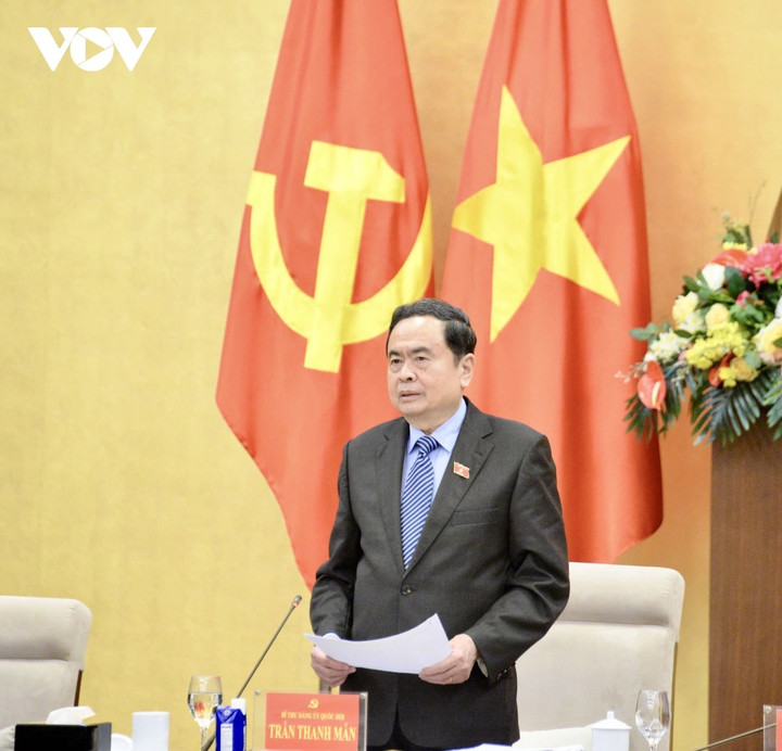 Chủ tịch Quốc hội Trần Thanh Mẫn.