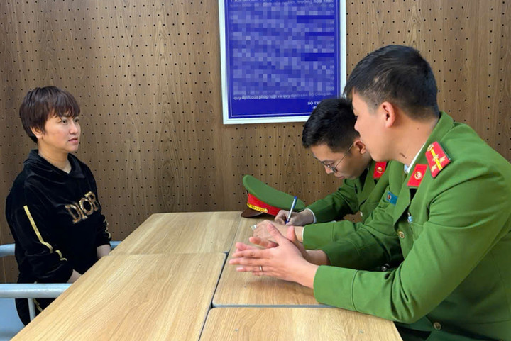 Nguyễn Thị Thu khai nhận dựng màn kịch giả chết để trục lợi hơn 1,2 tỷ đồng tiền bảo hiểm. (Ảnh: Công an Thanh Hoá)