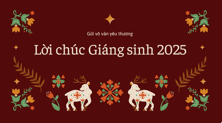 Bên cạnh quà tặng, những lời chúc Noel ý nghĩa là cách giản dị để lan tỏa yêu thương, gắn kết gia đình, bạn bè và đối tác. (Ảnh: Canva)