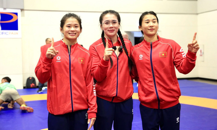 3 chị em Mỹ Linh, Mỹ Hạnh, Mỹ Trang giành 3 HCV SEA Games.