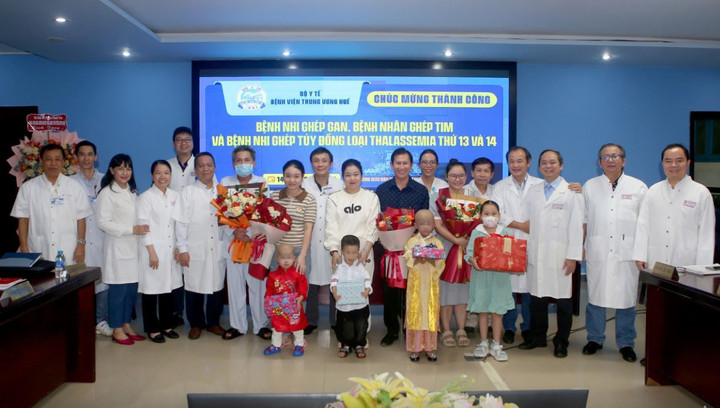 Các bệnh nhi ghép tủy được xuất viện.