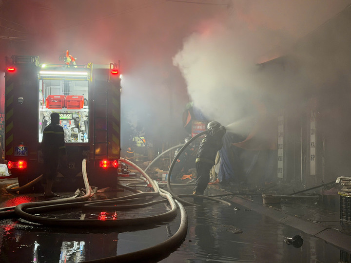 Vụ cháy không gây thiệt hại về người.