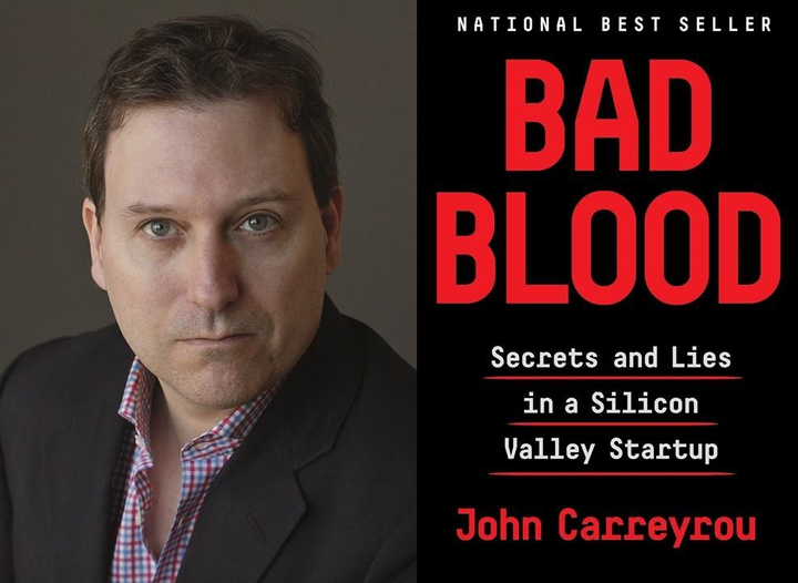 Phóng viên điều tra của New York Times, John Carreyrou - tác giả cuốn Bad Blood nổi tiếng về vụ bê bối Theranos. (Nguồn: Newschool)