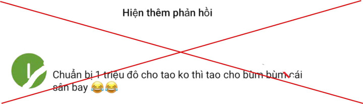 Làm việc với công an, chủ tài khoản mạng xã hội khai chỉ bình luận đe dọa với mục đích "trêu đùa cho vui". (Ảnh: CACC)