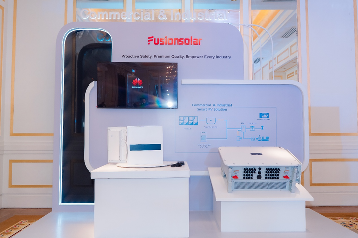 “FusionSolar” giải pháp tiên phong cho các mô hình năng lượng sạch trong công nghiệp, thương mại và quy mô hộ gia đình. (Ảnh: BTC)