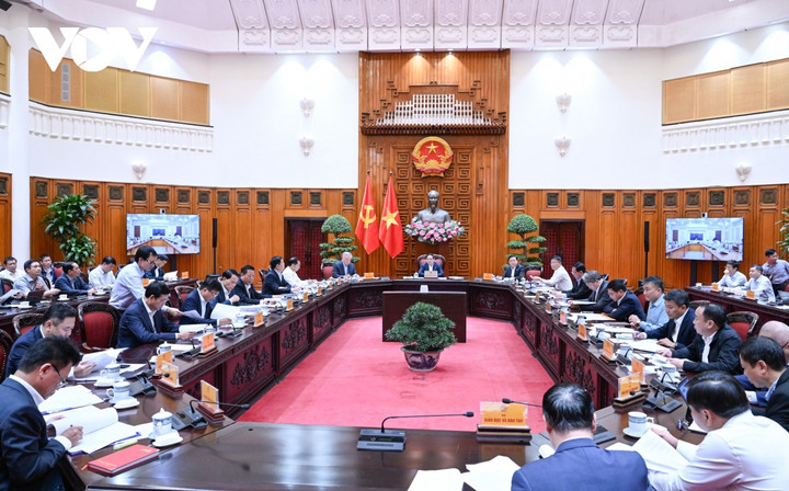 Thủ tướng Phạm Minh Chính chủ trì phiên họp Thường trực Chính phủ.