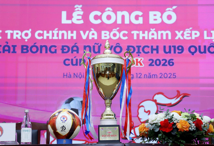5 đội bóng dự giải U19 nữ Quốc gia 2026.
