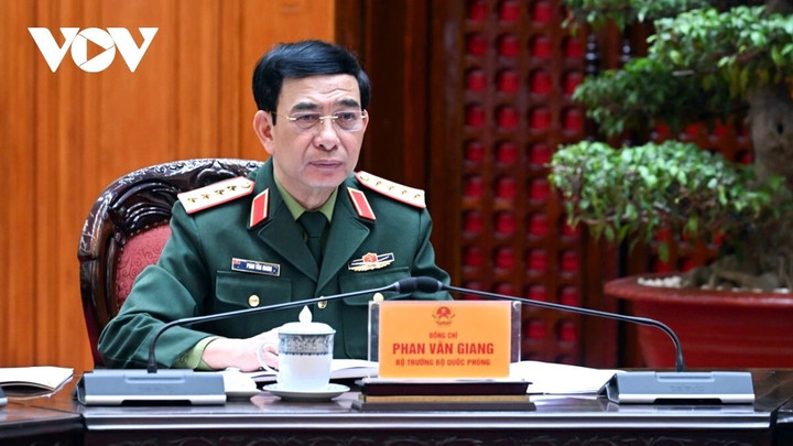 Đại tướng Phan Văn Giang - Ủy viên Bộ Chính trị, Phó Bí thư Quân ủy Trung ương, Bộ trưởng Bộ Quốc phòng