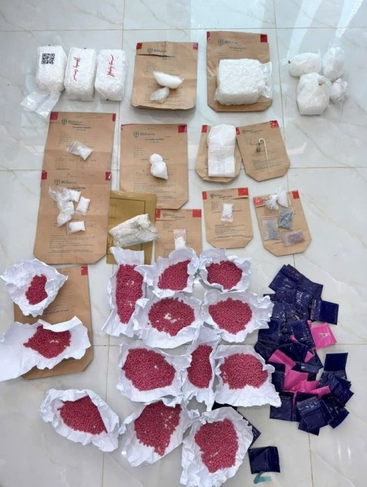 Số ma túy thu giữ trong chuyên án.