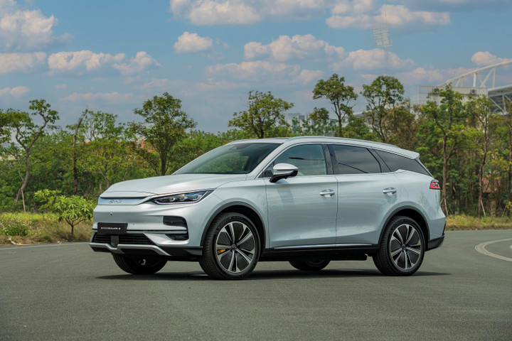 BYD SEALION 8 thuộc phân khúc hạng D, được thiết kế với ngôn ngữ hiện đại và thể thao. (Ảnh: BYD)