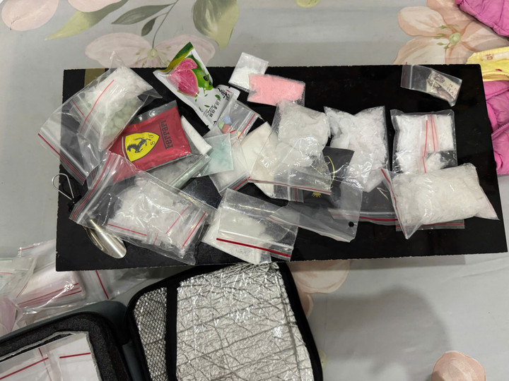 Chiếc vali chứa ma túy bị công an thu giữ. Ảnh: Công an cung cấp