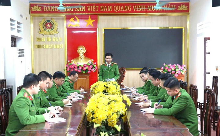 Phòng Cảnh sát hình sự họp Ban chuyên án