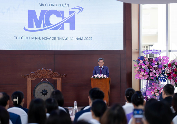 Hơn 1 tỷ cổ phiếu Masan Consumer chính thức niêm yết trên sàn HoSE. (Ảnh: Đại Việt)