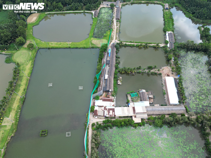 Khu thể dục thể thao Rạch Chiếc là dự án có chủ trương đầu tư từ năm 1994, với diện tích đến 187ha, nhưng suốt hơn 30 năm qua vẫn là khu quy hoạch không thể triển khai. (Ảnh: Lương Ý)