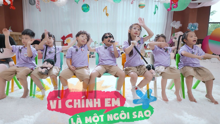 MV hội tụ các em bé triệu view nổi tiếng trên mạng xã hội.