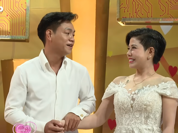 Anh Mạnh hứa yêu thương và trân trọng vợ hết cuộc đời.