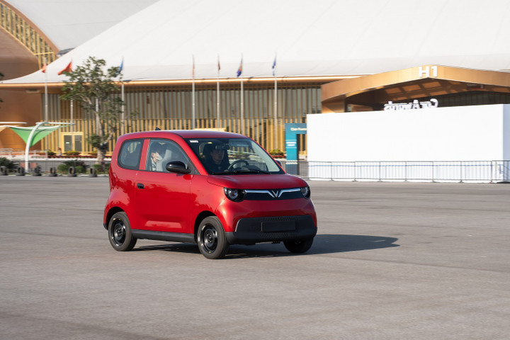 Xe điện mới VinFast Minio Green thu hút được mối quan tâm của nhiều khách hàng. (Ảnh: Vinfast)