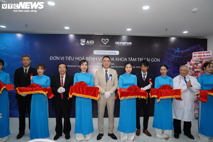Chính thức ra mắt Đơn vị tiêu hoá, Bệnh viện Đa khoa Tâm Trí Sài Gòn.