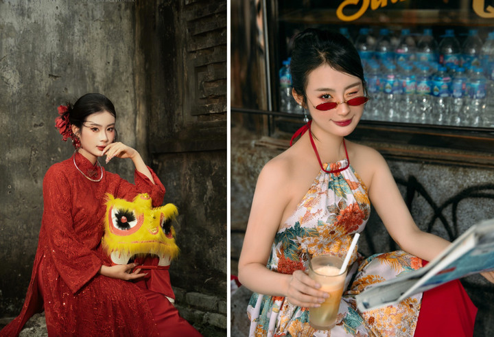 Khi tham gia lớp học diễn viên truyền hình của VFC, cô may mắn lọt mắt xanh cặp đạo diễn Trần Trọng Khôi - Phạm Gia Phương của "Cách em 1 milimet".