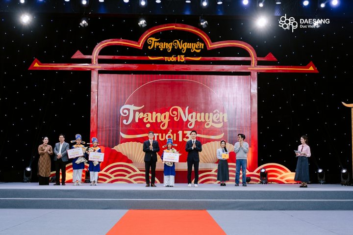 Daesang Đức Việt đồng hành 'Trạng nguyên tuổi 13' và 'Những ngôi sao buổi sớm' - 1