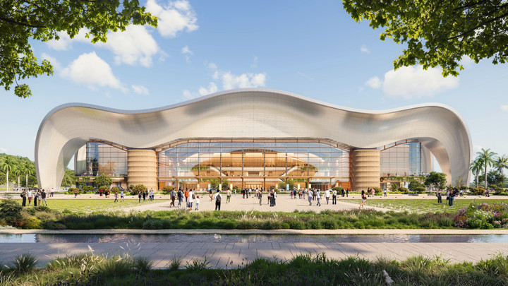 Phú Quốc sẽ có Trung tâm Hội nghị với ballroom vượt nhịp 81m không cột, thuộc nhóm lớn nhất thế giới.