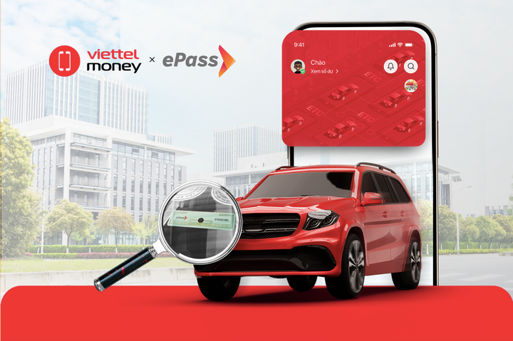 Viettel Money kết nối ePass, hỗ trợ tài xế chủ động chuyển đổi tài khoản giao thông, đảm bảo thanh toán ETC thông suốt và an tâm trên mọi hành trình.