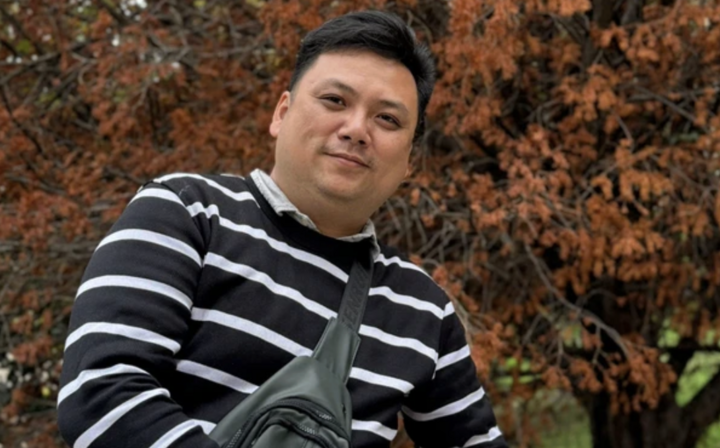 Giảng viên Nguyễn Xuân Bách, trường Cao đẳng Văn hóa Nghệ thuật Việt Bắc.