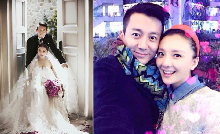 Anh kết hôn với mỹ nhân phim "Chân hoàn truyện''.