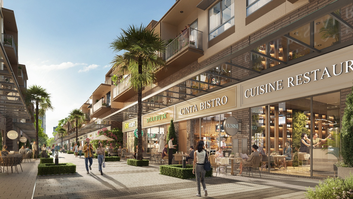 Không gian sinh hoạt, vui chơi và kết nối cộng đồng được quy hoạch liền mạch, mang đến trải nghiệm sống tiện nghi, an toàn và văn minh cho cư dân Izumi Canaria.