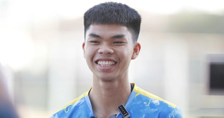 Lê Phát ghi bàn cho U23 Việt Nam.