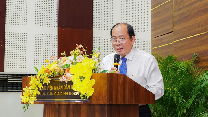 PGS.TS.BS Tăng Chí Thượng - Giám đốc Sở Y tế TP.HCM.