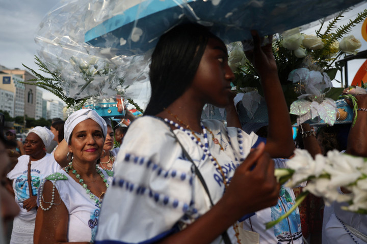 Các lễ hội truyền thống đón năm mới tại Brazil. (Ảnh: Reuters)