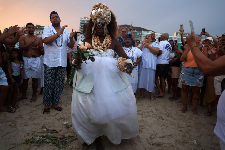 Các lễ hội truyền thống đón năm mới tại Brazil. (Ảnh: Reuters)