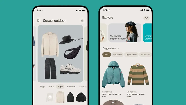 Aesty giúp bạn phối đồ thông minh từ chính tủ quần áo của mình. (Nguồn: Aesty)