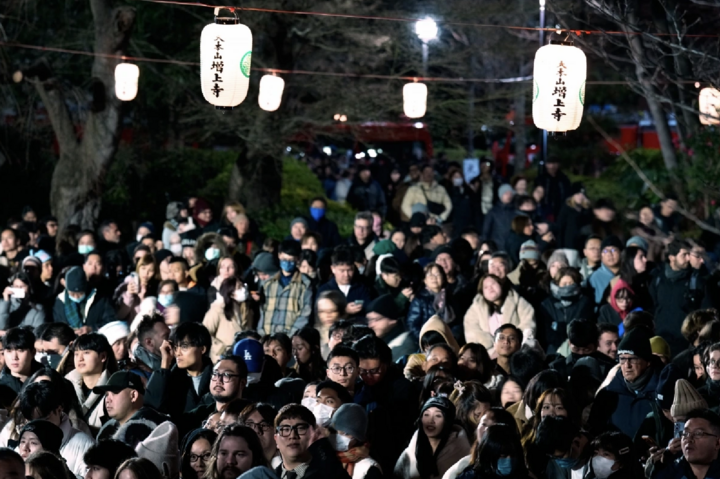 Nhật Bản, Hàn Quốc và Triều Tiên chính thức bước sang năm mới 2026 với nhiều hoạt động đang diễn ra. (Ảnh: AP)