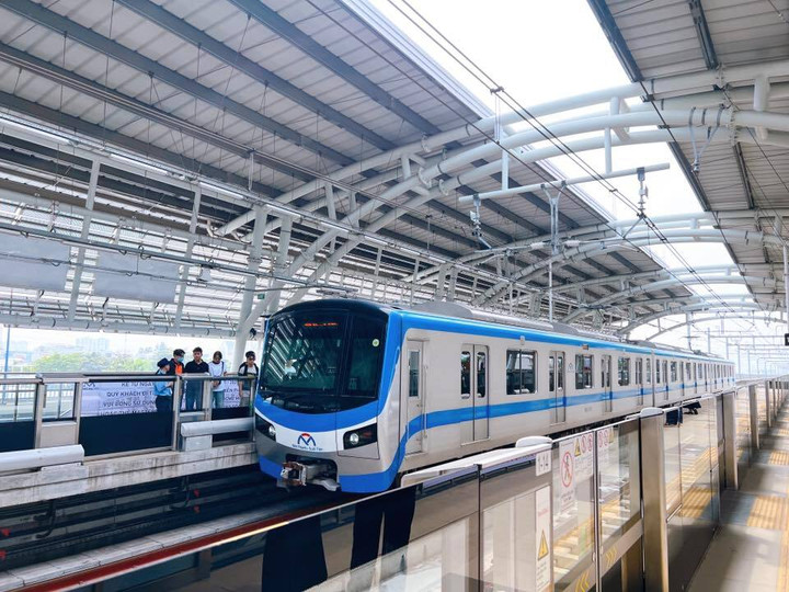 Hành khách đi Metro Bến Thành - Suối Tiên ngày Tết Dương lịch 2026 được miễn phí vé.