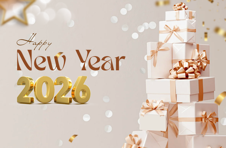 Tết Dương lịch 2026 không chỉ là cột mốc thời gian mà còn là dịp để gửi gắm lời chúc yêu thương, gắn kết tình cảm và khởi đầu năm mới đầy hứng khởi. (Ảnh: Canva)