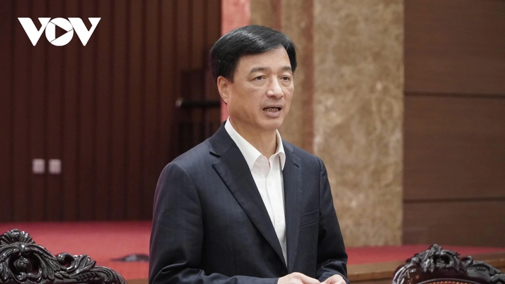 Bí thư Thành uỷ Hà Nội Nguyễn Duy Ngọc kết luận hội nghị.